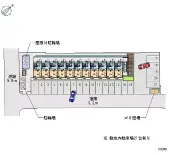 ★手数料０円★秋田市桜２丁目　月極駐車場（LP）